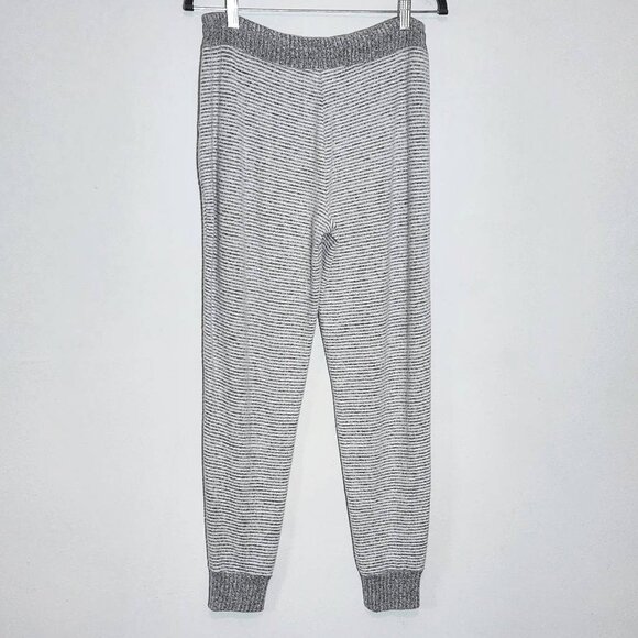 Soma Gray and White Stripe Pajama Bottoms Size Small Soma Stripe Lounge Pants - Picture 4 of 7